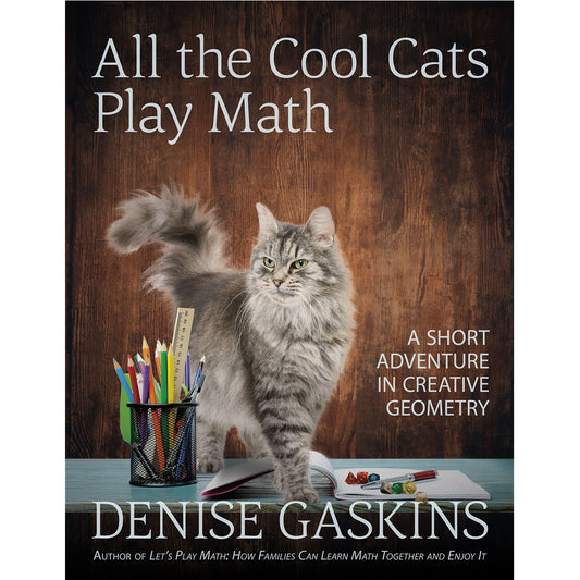 All the Cool Cats Play Math printable activity by Denise Gaskins