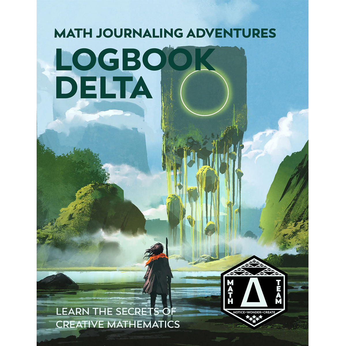 Logbook Delta paperback math journal by Denise Gaskins