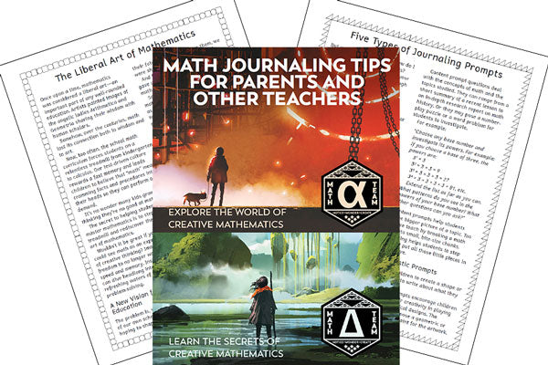 Kickstarter - Math Journaling Adventures Digital Downloads