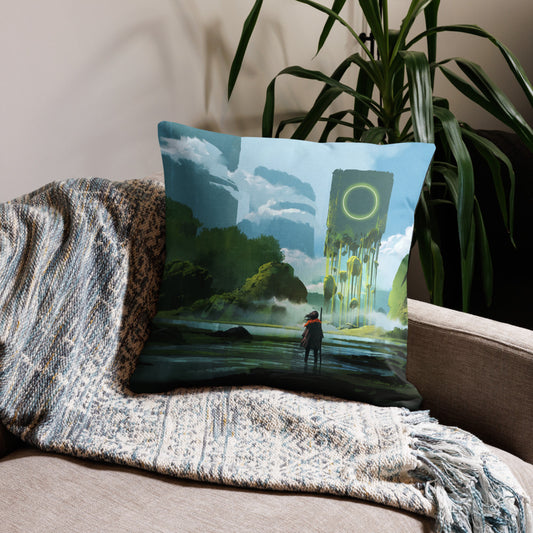 Math Team Delta Premium Pillow