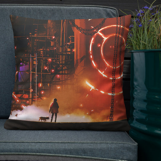 Math Team Alpha Premium Pillow