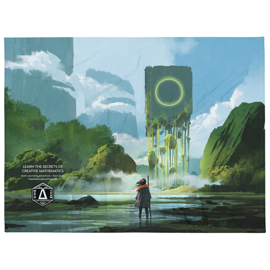 Math Team Delta Throw Blanket