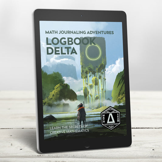 Logbook Delta math journal by Denise Gaskins
